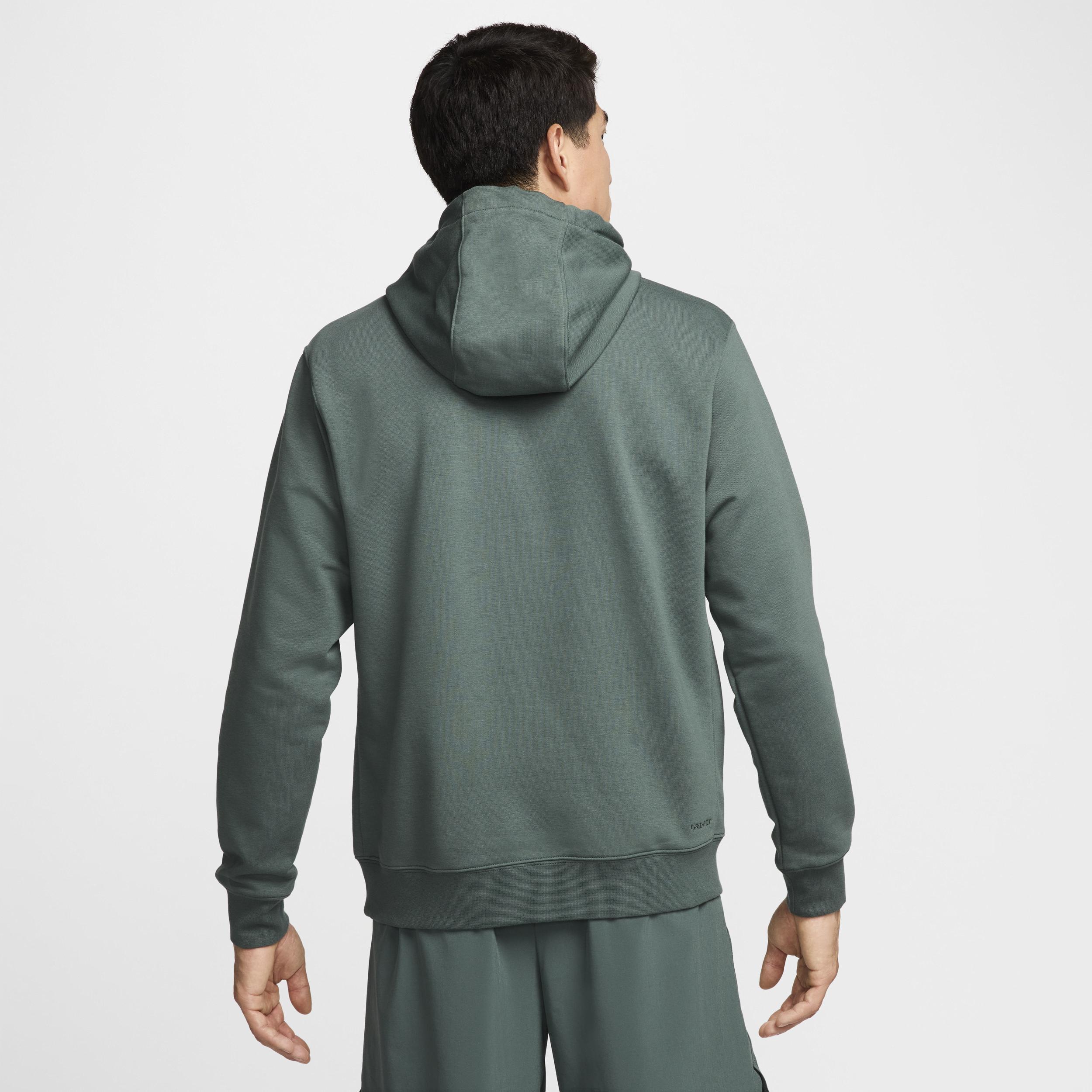 Nike Swoosh Men's Dri-FIT French Terry Pullover Fitness Hoodie Product Image