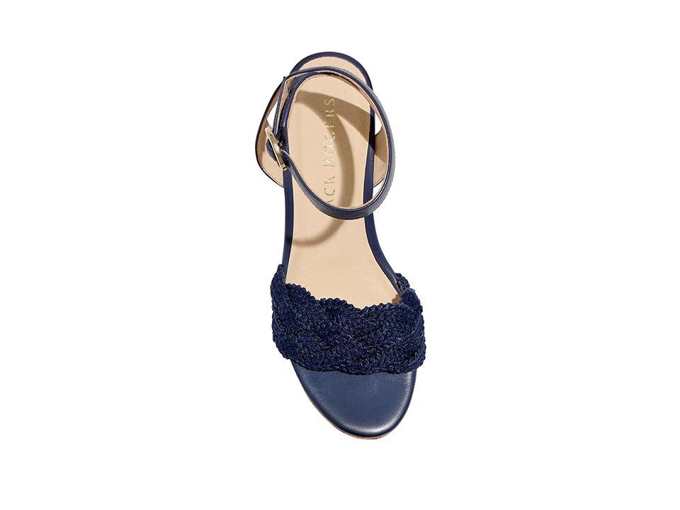 Jack Rogers Dumont Woven Rope Wedge (Midnight) Women's Sandals Product Image