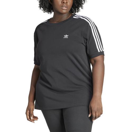 adidas Originals Womens adidas Originals adicolor 3-Stripes Lifestyle Baby T-shirt (PS) - Womens Black Product Image