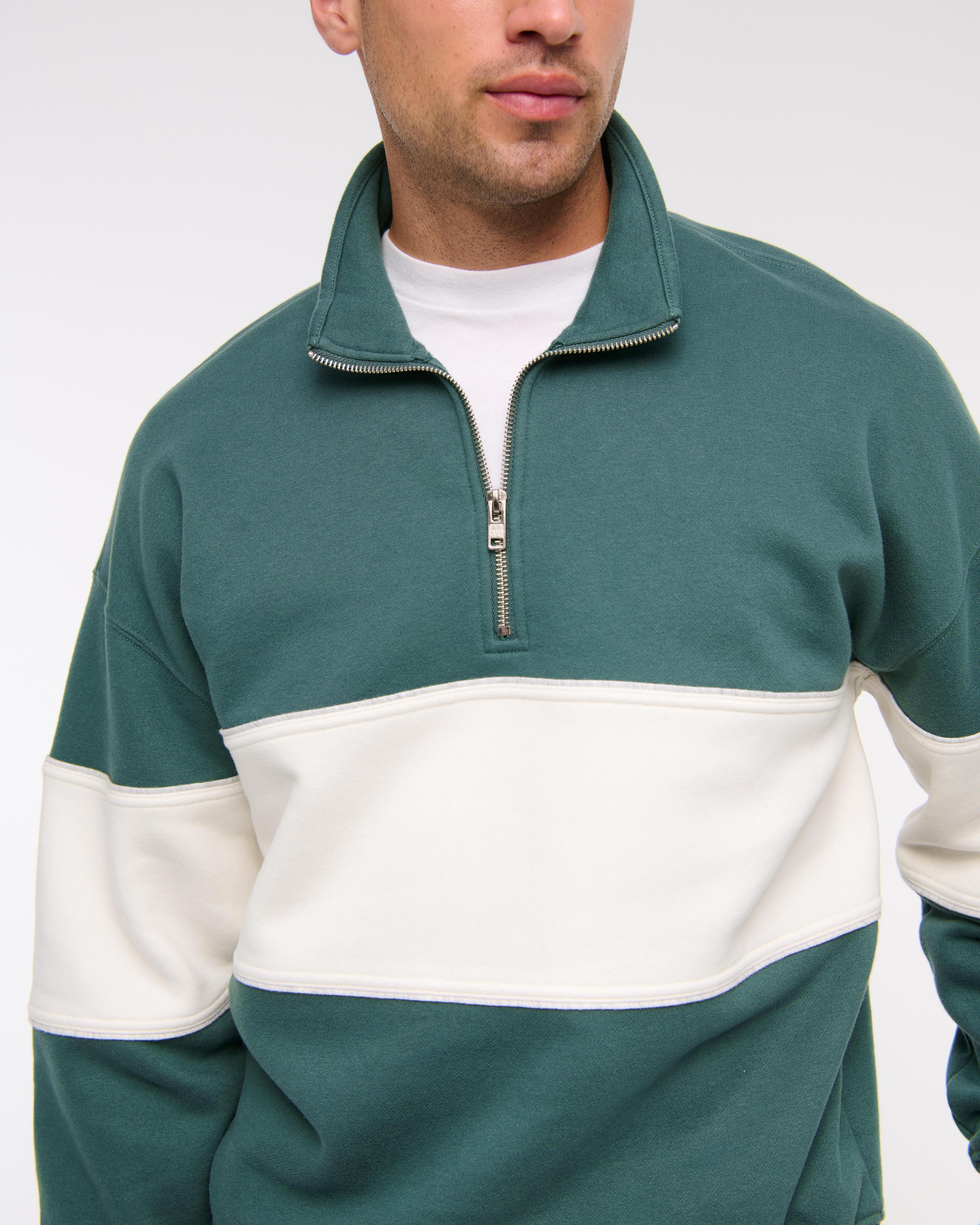 Essential Half-Zip Sweatshirt Product Image