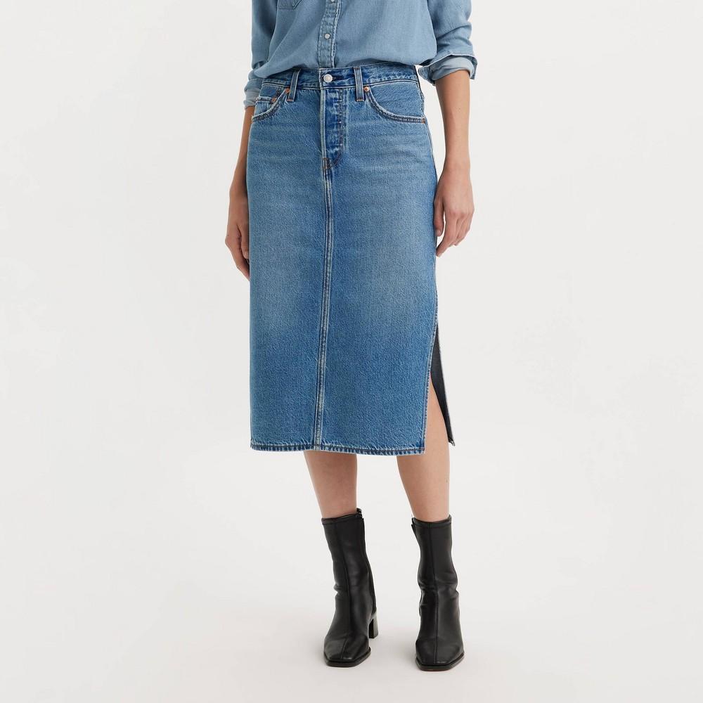 Levis Womens Side Slit Skirt - Artist Divided 27 Product Image