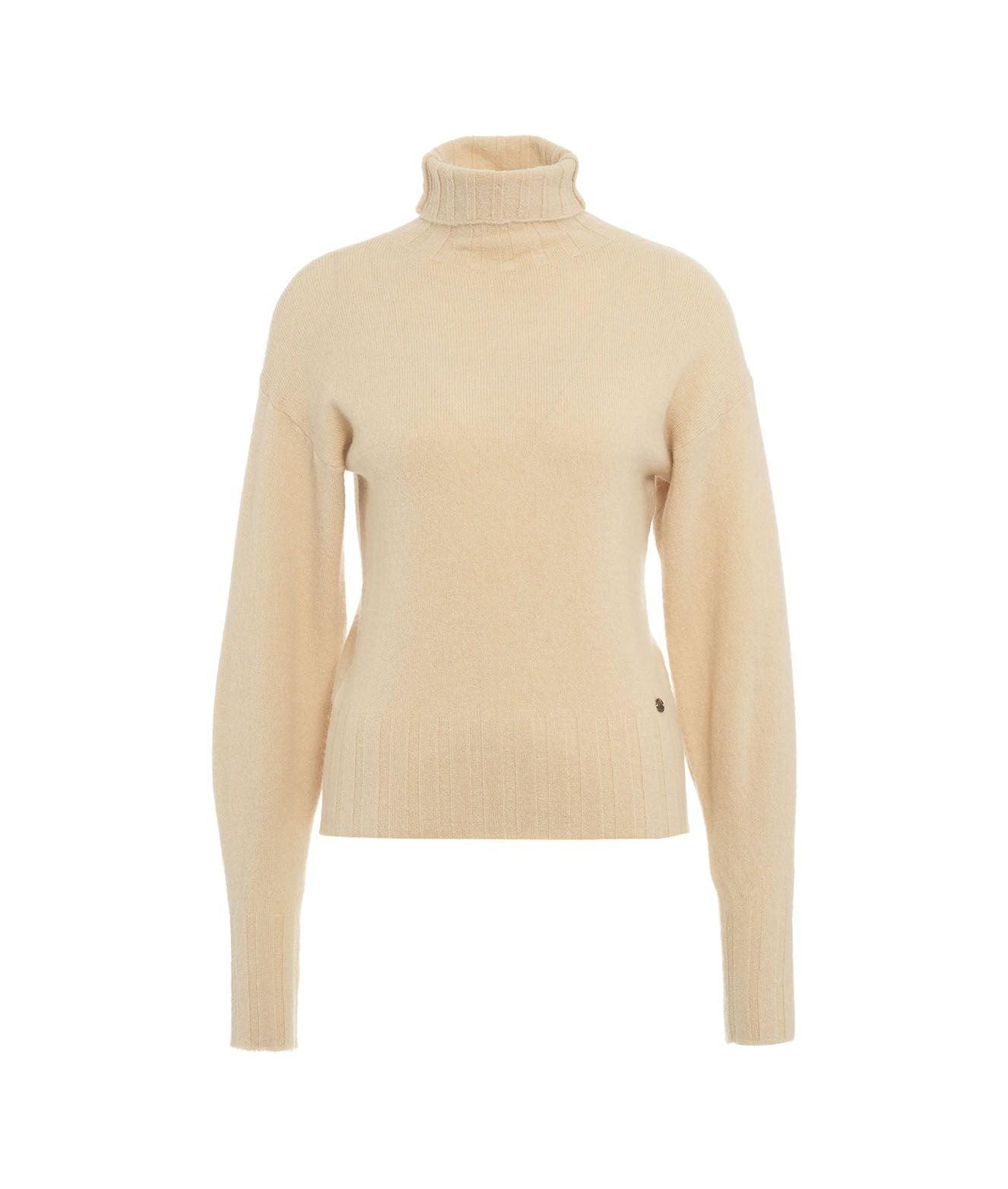 Turtleneck sweater in alpaca blend Product Image