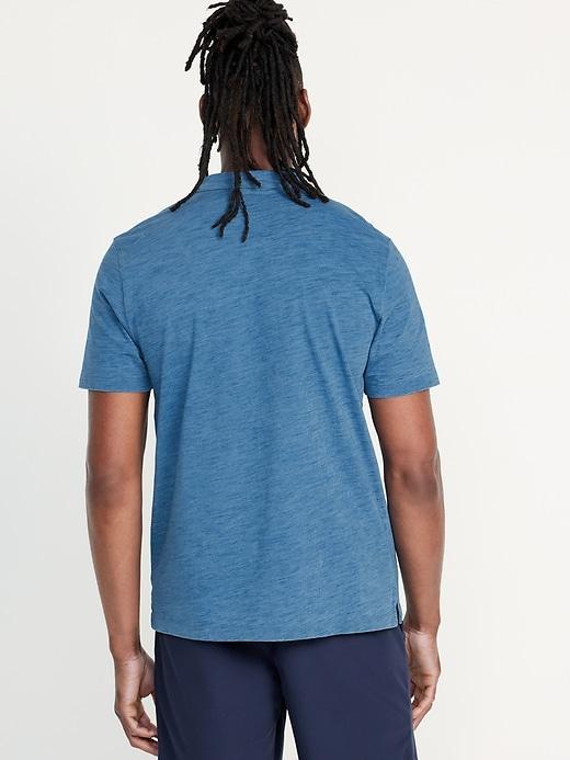 Classic Fit Slub-Knit Polo Product Image