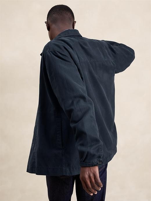 Tencel™-Linen Shirt Jacket Product Image