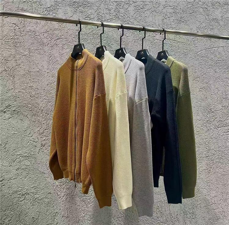 Plain Zip Cardigan Product Image