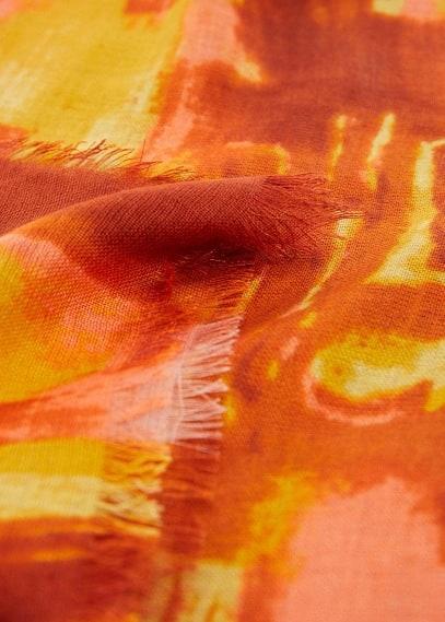 MANGO - Multicolor print scarf - One size - Women Product Image