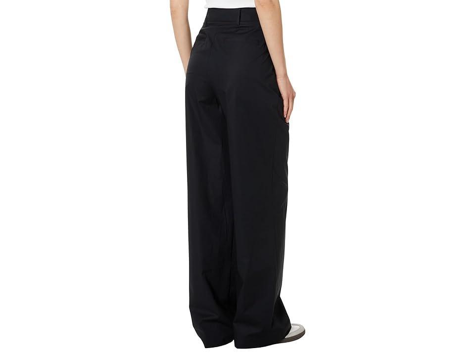 Womens Pleated High-Rise Trousers Product Image