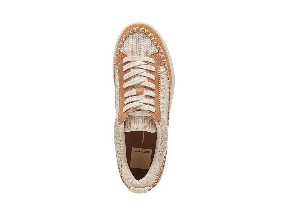 Dolce Vita Nicona Woven Mixed Leather Sneakers Product Image