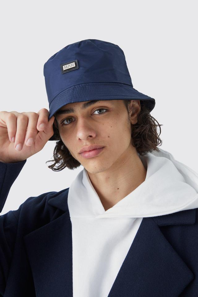 High Shine Satin Bucket Hat | boohooMAN USA Product Image