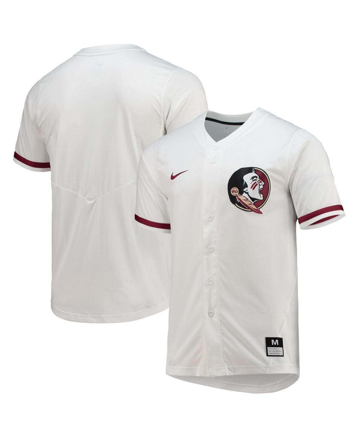 Nike Florida State Seminoles Full-Button Replica Softball Jersey, Mens Product Image