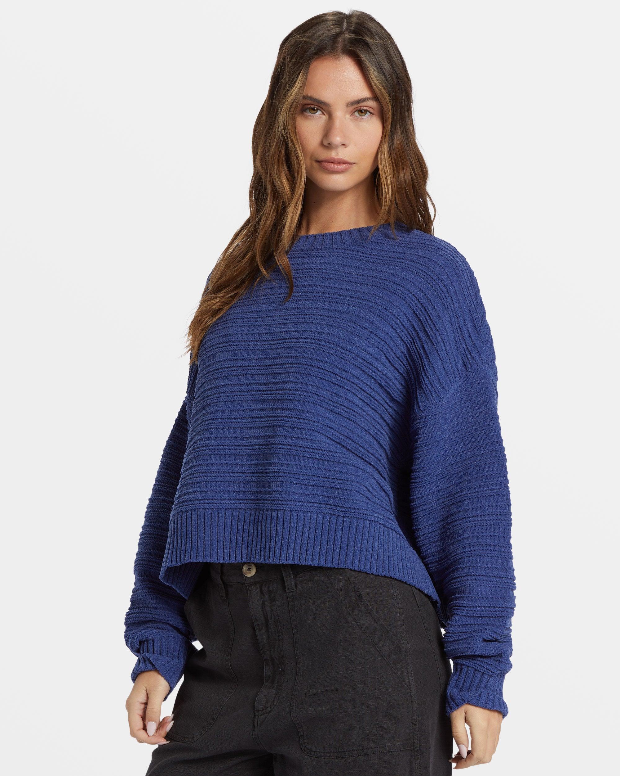 Evie Sweater - I Sea Indigo Female Product Image