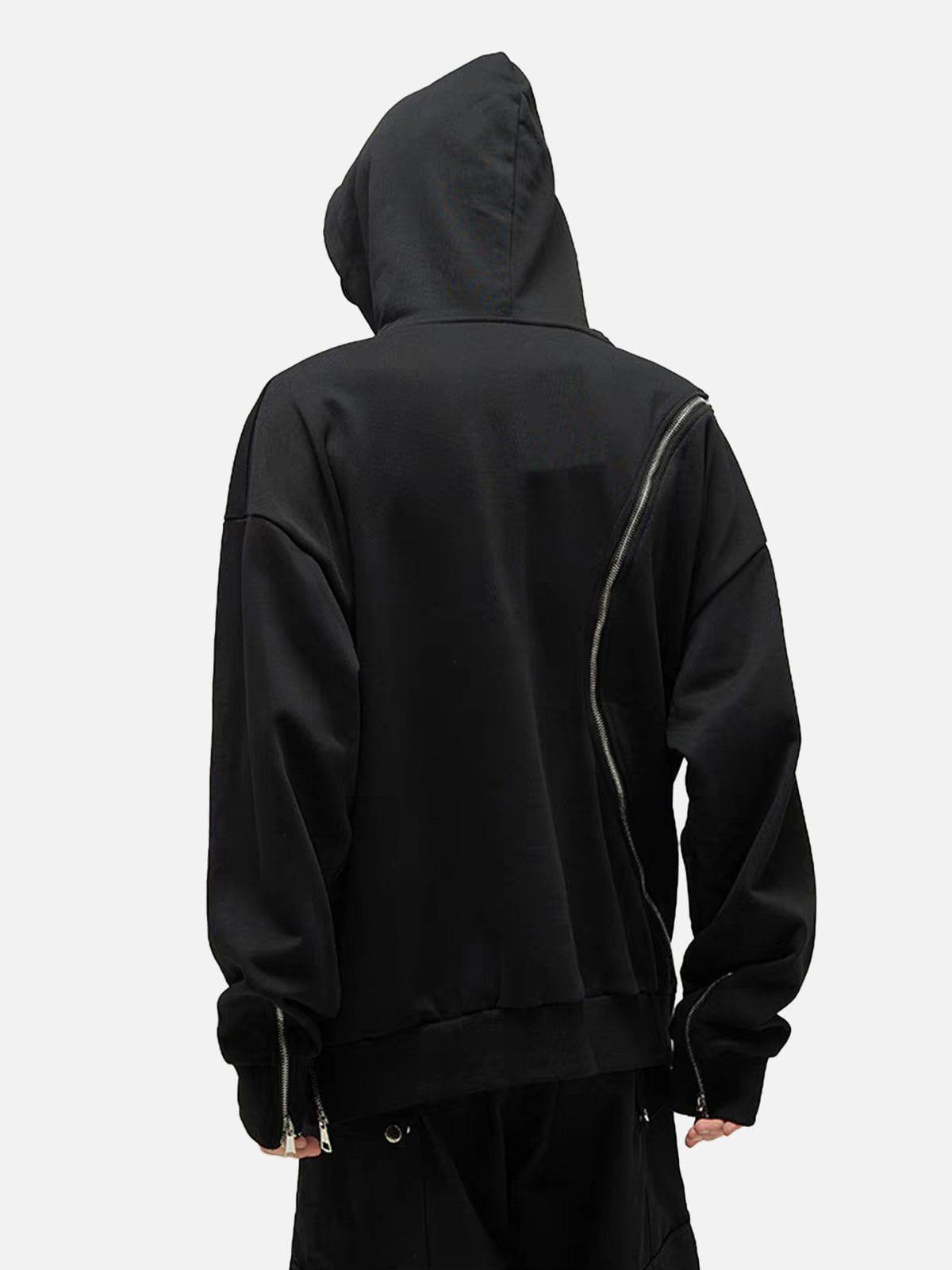 Aelfric Eden Solid Zip Up Hoodie Product Image