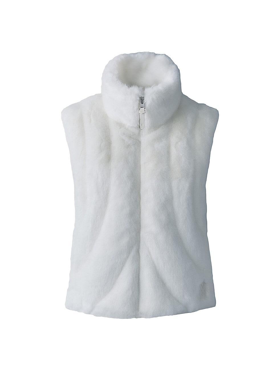 Womens Ginny Brushed Faux-Fur Vest Product Image