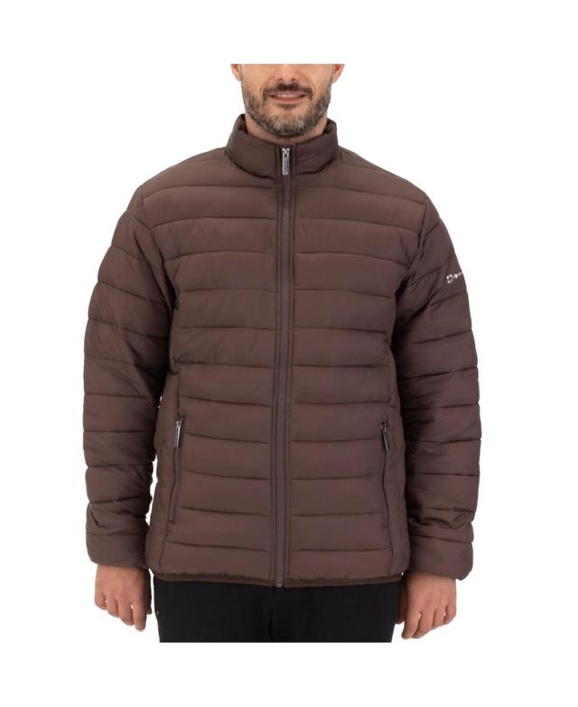 Alpine Swiss Mens AlpineSwiss Niko Packable Light Down Alternative Puffer Jacket Bubble Coat Product Image