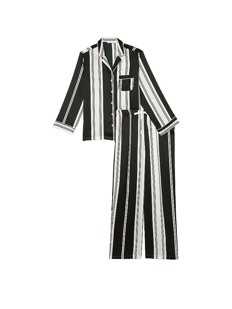 Satin Long Pajama Set Product Image