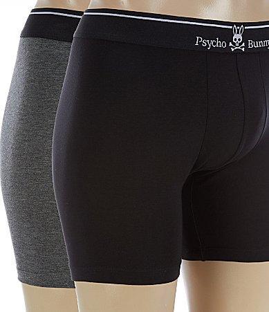 Psycho Bunny 2-Pack Stretch Cotton & Modal Boxer Briefs Product Image