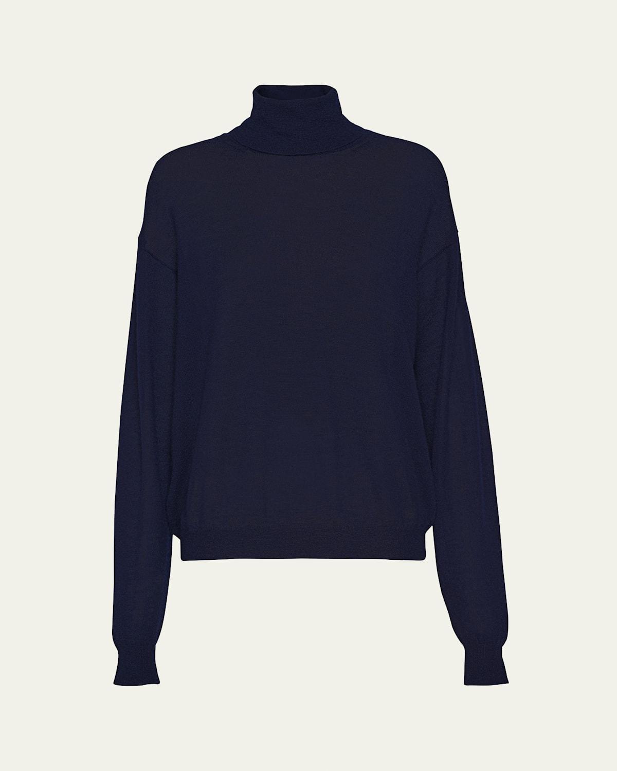 Superfine Cashmere Turtleneck Sweater Product Image