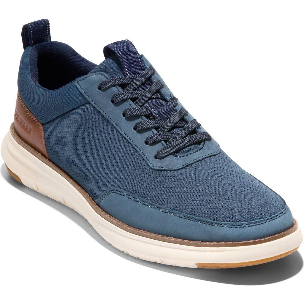 COLE HAAN Grand Remix Derby Sneaker In Blue Wing Teal,oxford Tan,ivory Product Image