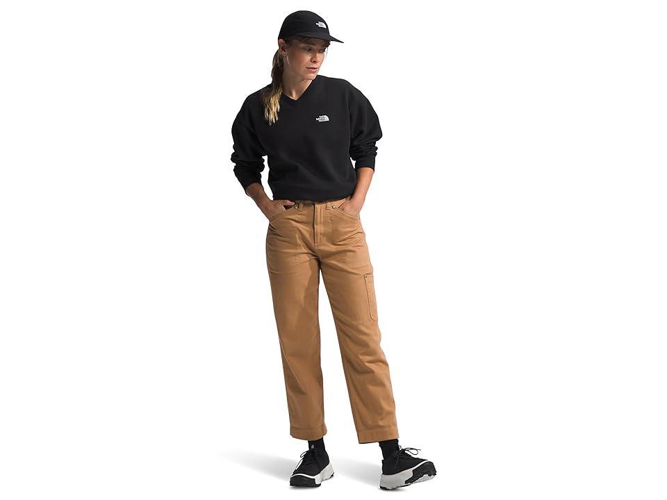 The North Face Evolution V-Neck Sweatshirt (TNF ) Women's Clothing Product Image