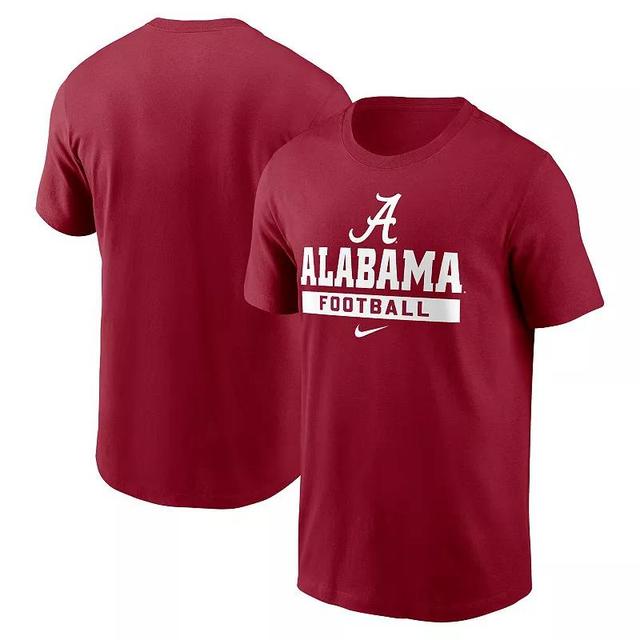 Mens Nike Crimson Alabama Crimson Tide Football T-Shirt Product Image