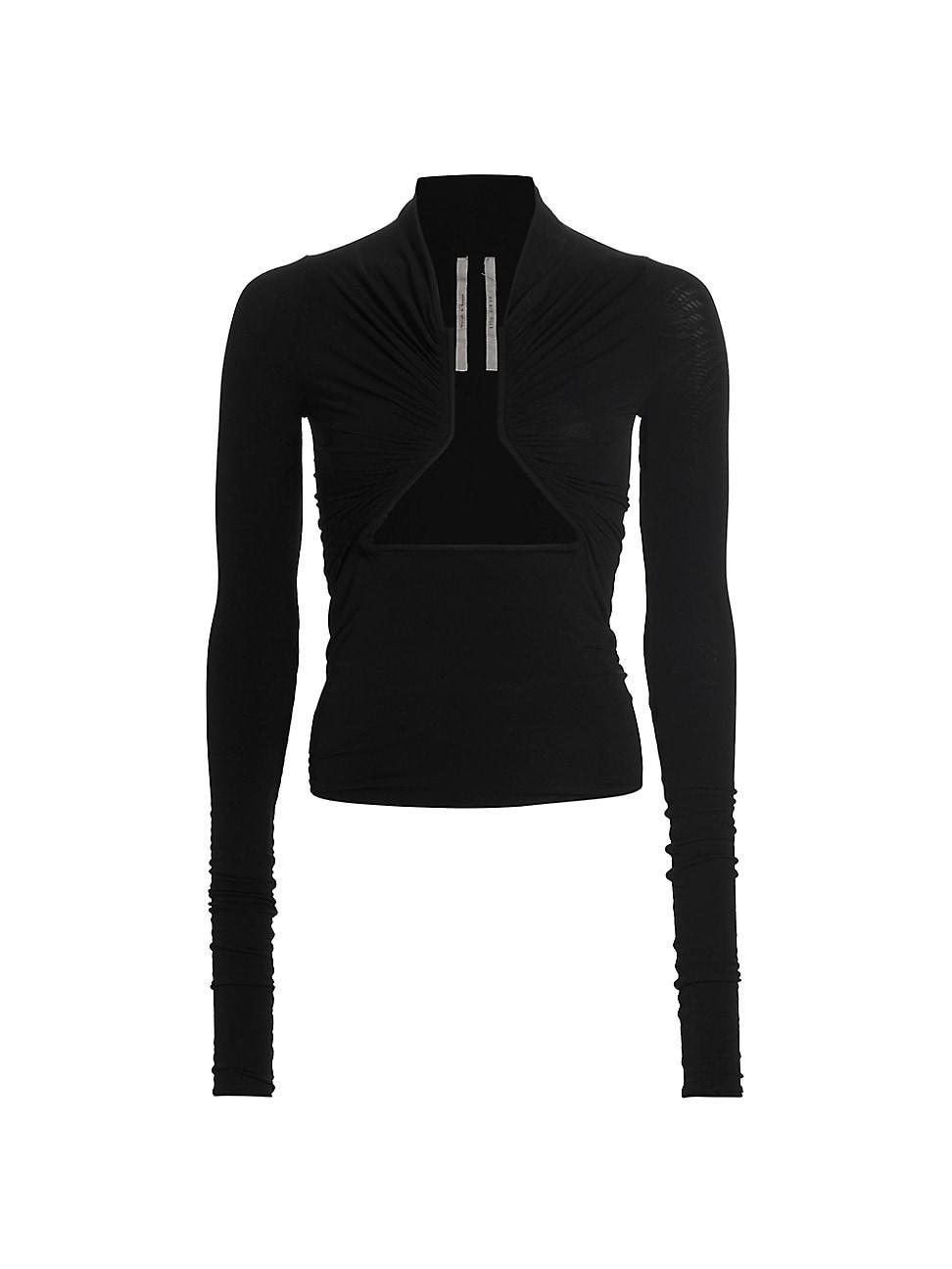 Womens Pronged Long-Sleeve Top Product Image