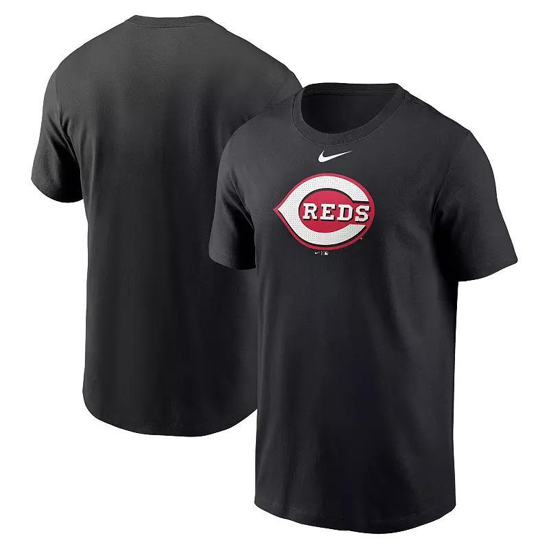 Mens Nike Red Cincinnati Reds Fuse Logo T-Shirt Product Image