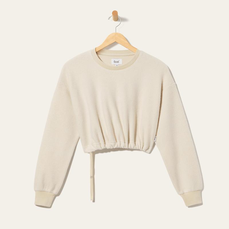 Women's BlanketBlend™ Cropped Crewneck Product Image