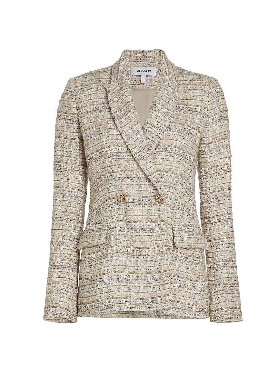 Womens Roman Single-Breasted Jacket Product Image