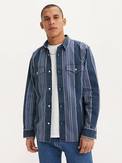 Levi's Fit Western Shirt Chambray - Men's Product Image