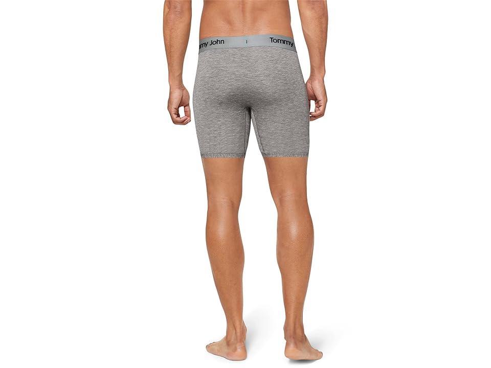 Tommy John Second Skin Mid-Length Boxer Brief 6 (Medium Heather Grey) Men's Underwear Product Image