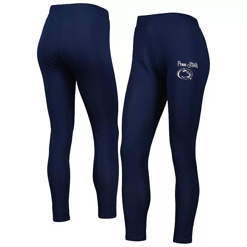 Womens Concepts Sport Penn State Nittany Lions Upbeat Sherpa Leggings Blue Product Image