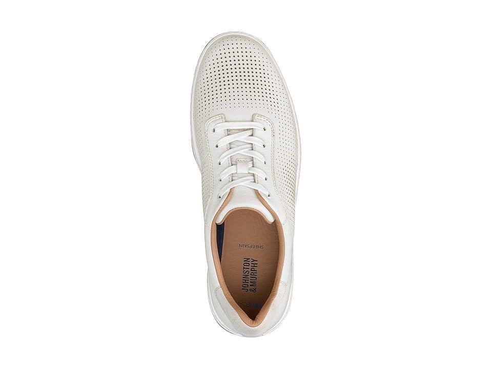 Johnston  Murphy Mens Daxton U-Throat Perforated Leather Sneakers Product Image