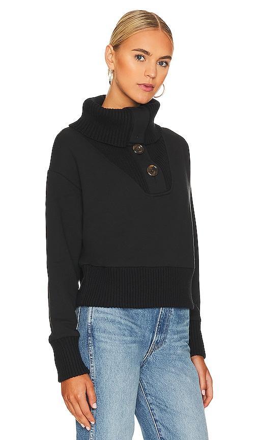 Varley Milan Sweater in Black. Size L, M, XL, XS. Product Image