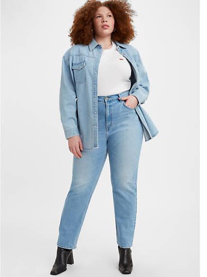 Levi's s High Slim Straight Women's Jeans (Plus Size) Product Image