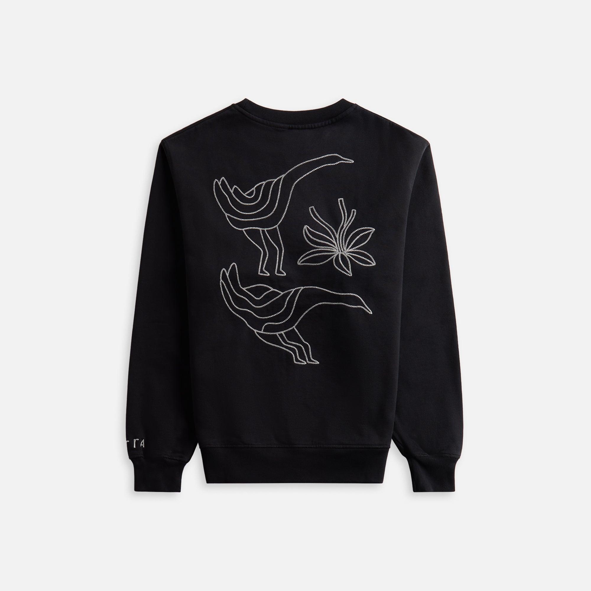 by Parra Duck Attack Crew Neck Sweatshirt - Black Male Product Image