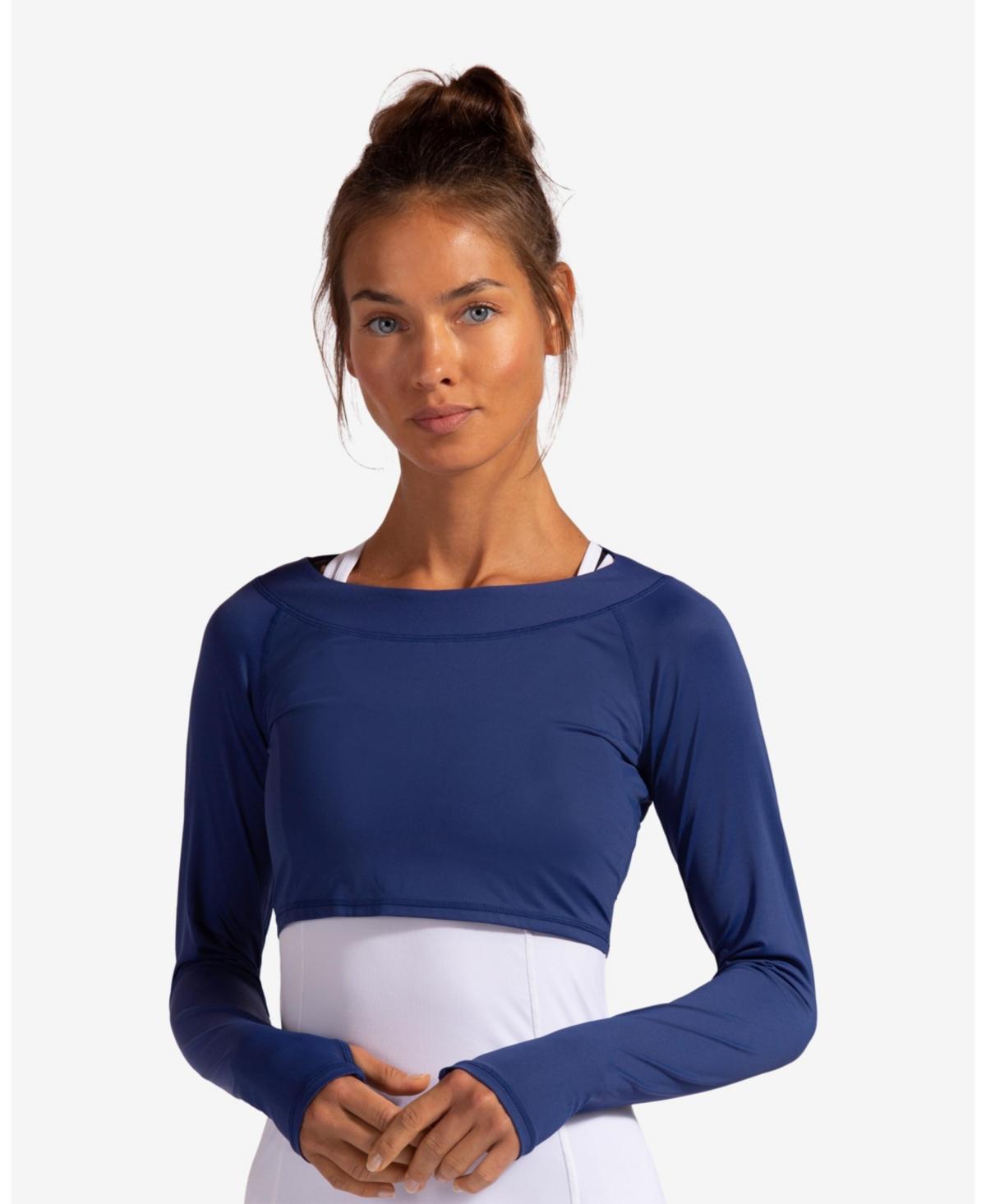 Womens Sun Protective Crop Top Product Image