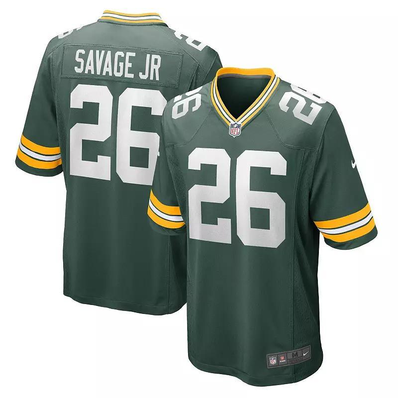 Mens Darnell Savage Jr. Green Green Bay Packers Game Team Jersey - Green Product Image