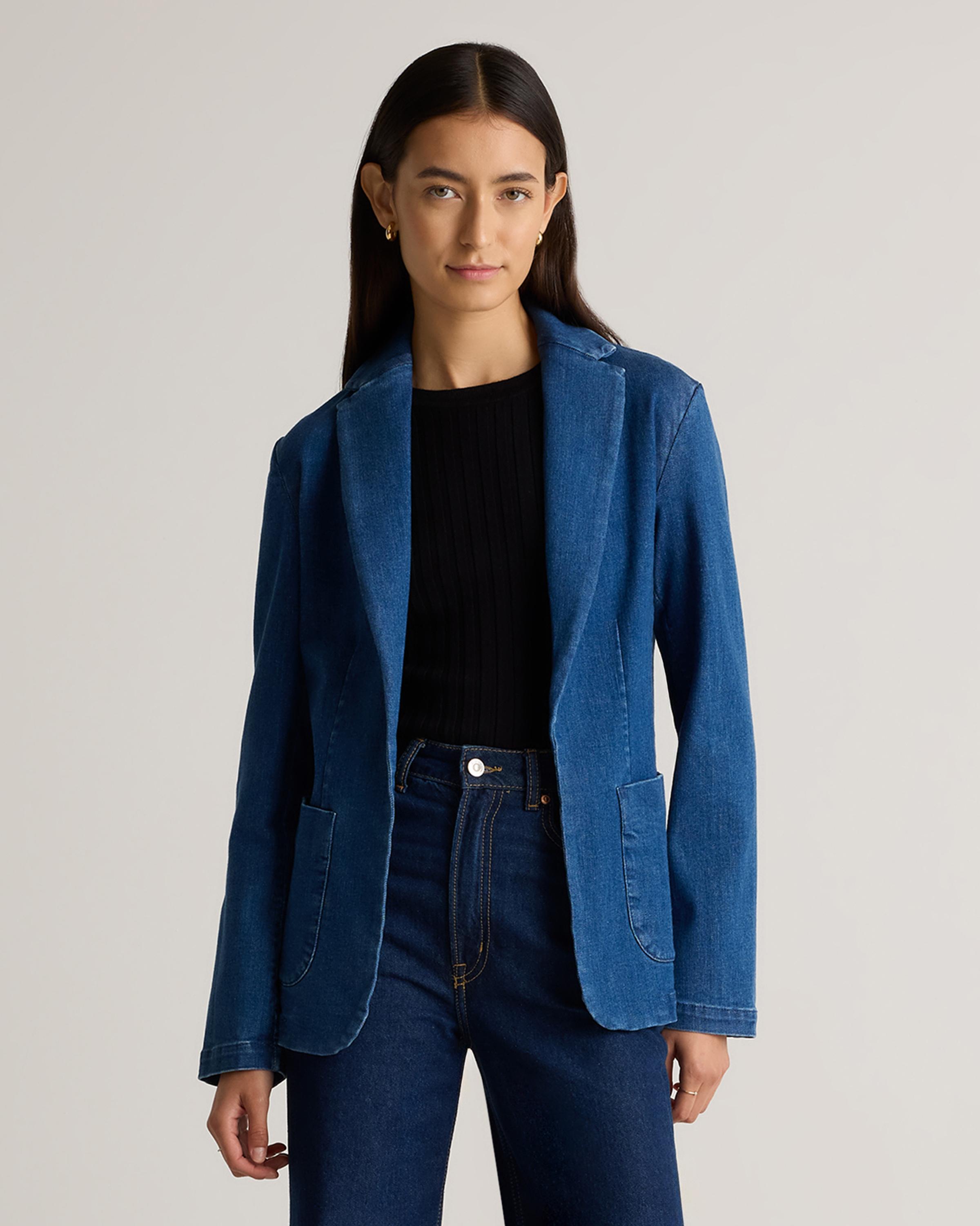 Stretch Denim Blazer product image