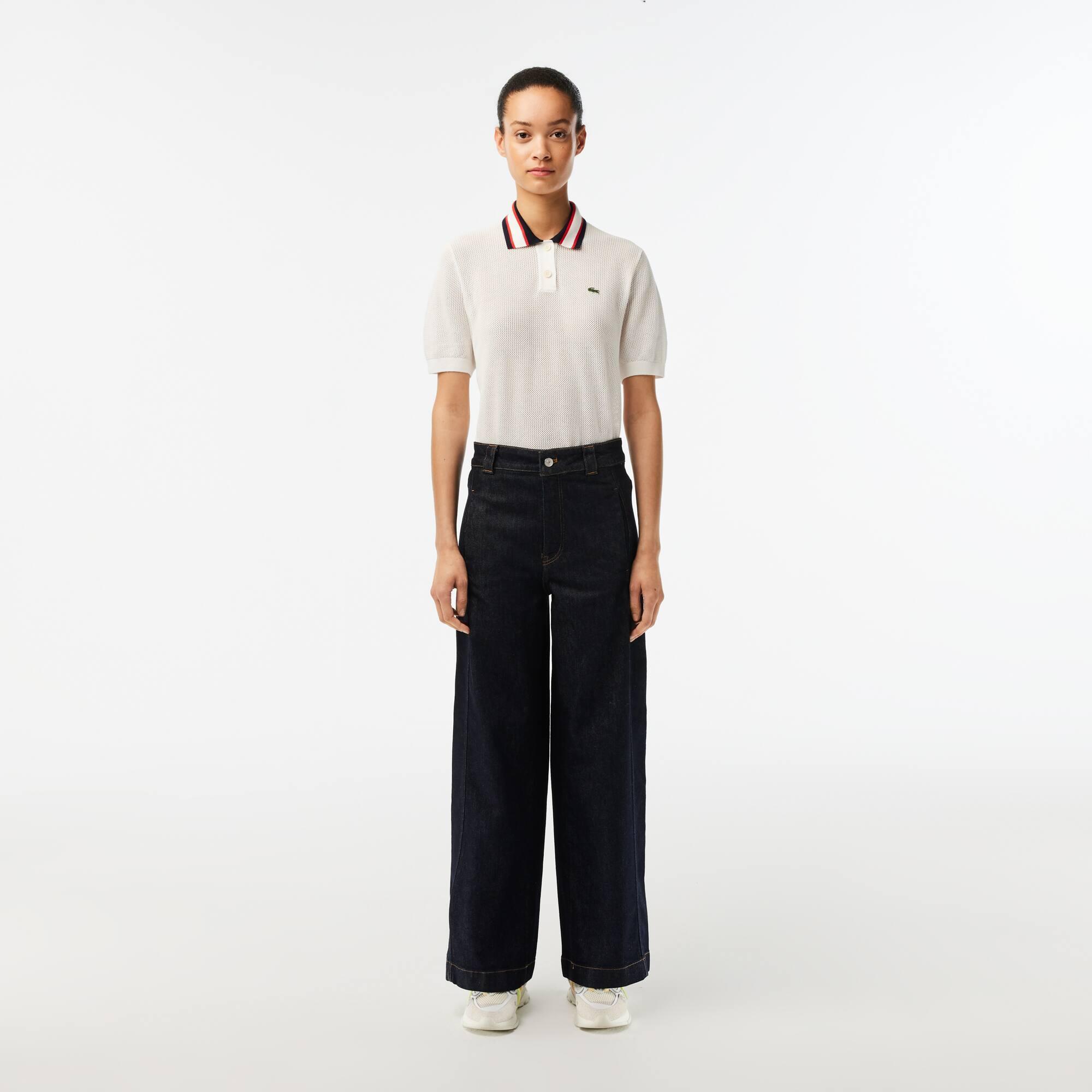 Women’s Lacoste Stretch Denim Jeans Product Image