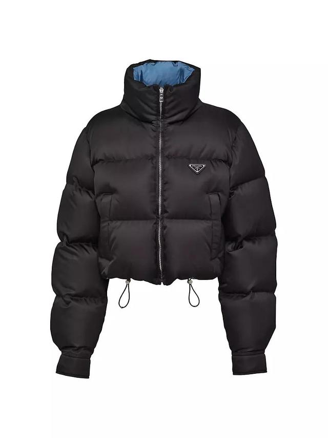 Re-Nylon Cropped Down Jacket Product Image