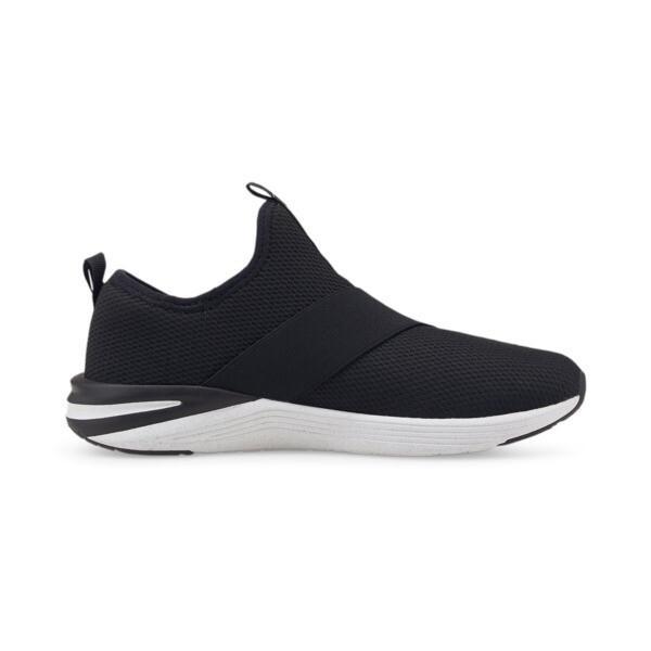 PUMA Better Foam Prowl Slip-On Women's Training Shoes in Black/White Product Image