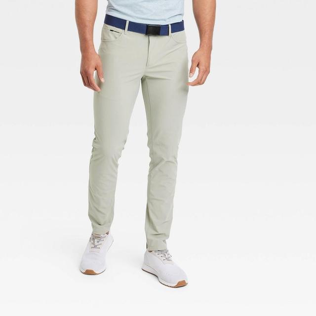 Mens Golf Slim Pants - All In Motion Light 30x30 Product Image