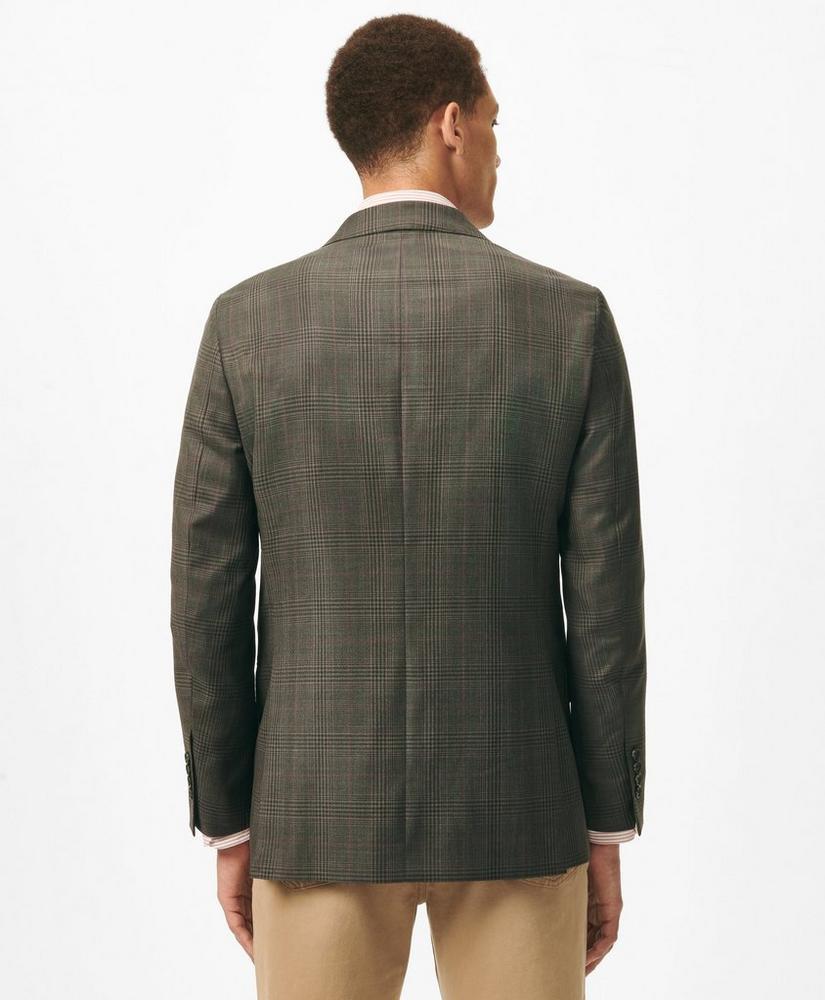 Slim Fit Checked Sport Coat in Wool Product Image