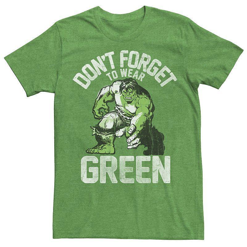 Mens Marvel Hulk Dont Forget Green St. Patricks Day Tee Product Image