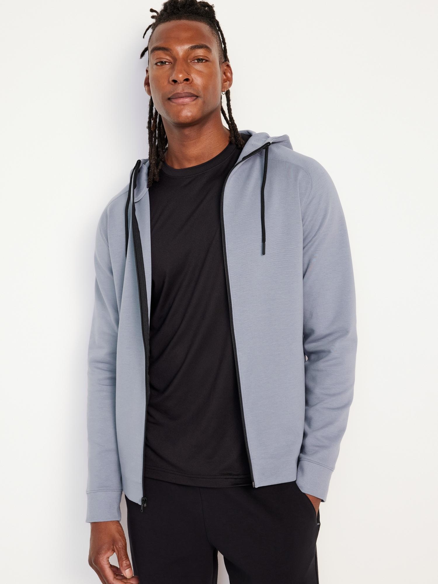 Dynamic Fleece Hidden-Pocket Zip Hoodie for Men Product Image