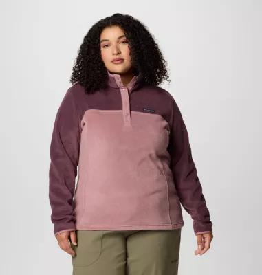 Columbia Women's Benton Springs Half Snap Pullover Fleece II - Plus Size- Product Image