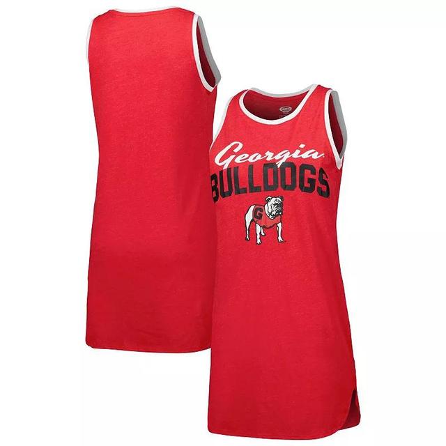 Womens Concepts Sport Georgia Bulldogs Tank Top Nightshirt Product Image