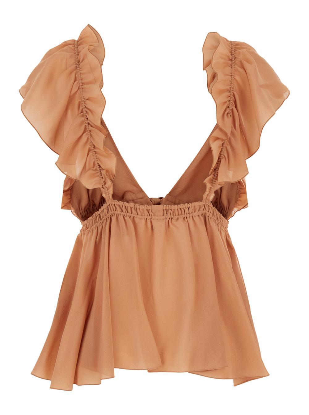 CHLOÉ Top In Beige Product Image