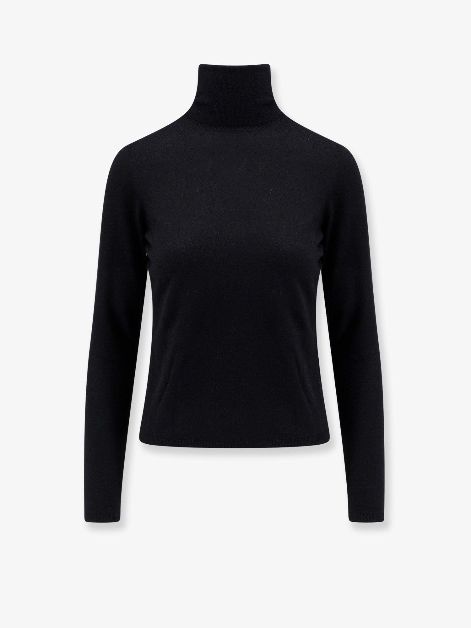 'adda' Black High-neck Sweater Product Image