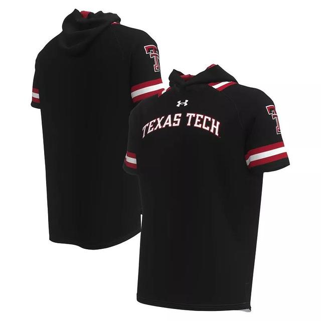 Mens Under Armour Texas Tech Red Raiders Shooter Raglan Hoodie T-Shirt Product Image